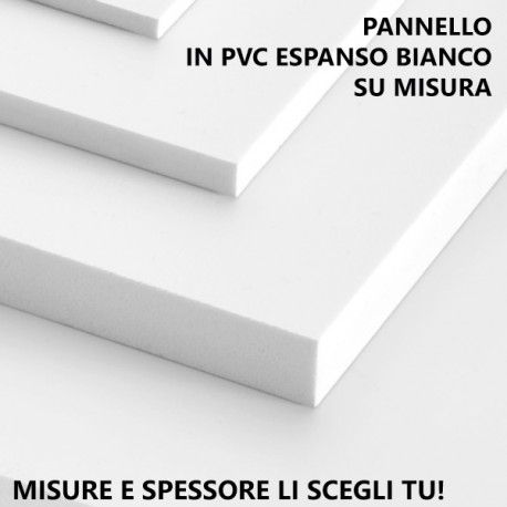 PVC espanso bianco Forex su misura